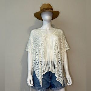 Ivory Boho Swimsuit Coverup